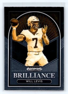 2023 Panini Prizm Draft Picks Will Levis Rookie Brilliance #BR-18 TITANS RC - Picture 1 of 2