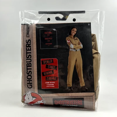 Adult Ghostbusters Halloween Costume Licensed - Small (2-4) - NEW! - Image 1 of 2