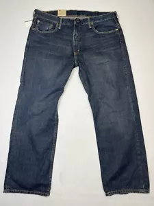 NWT Levi’s 569 Jeans Denim Dark Wash Loose Straight Fit Men’s size 38x32 - Picture 1 of 13