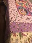 Handmade quilt Adult Fairy Ballerinas Twin 67” By 85” New