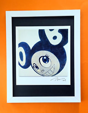 TAKASHI MURAKAMI + AWESOME SIGNED ART PRINT FROM JAPAN + WITH NEW FRAME 14x11in.