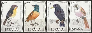 ESPAÑA 1985. EDIFIL 2820/2823. SERIE COMPLETA "PÁJAROS". MNH*** - Imagen 1 de 1