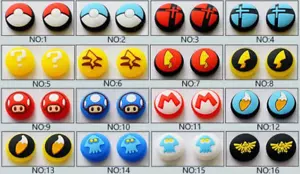 Tapas de cubierta analógicas Joycon para Nintendo Switch, OLED, empuñaduras de pulgar ligeras - Imagen 1 de 3