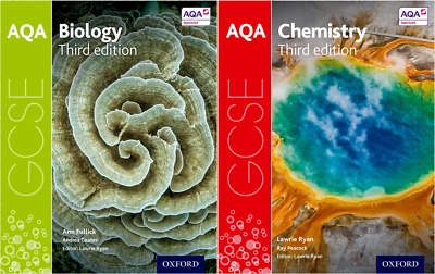 AQA GCSE Triple Science x 2 Books Bundle : Biology & Chemistry - Image 1 of 2