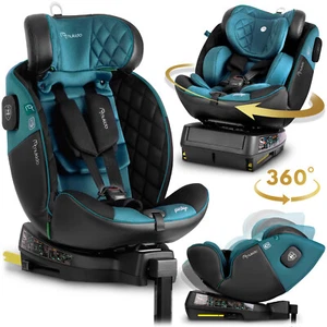 NUKIDO 360°drehbarer Autokindersitz Autositz Fußstütze ISOFIX Gruppe 0- II - Bild 1 von 14
