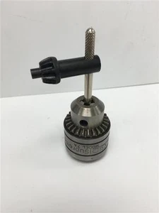 RIDGID USA SUPREME 5/16" Drill Chuck Model 7A 3/8"-24 Threaded Mount & Key Set - Picture 1 of 3