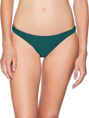 Bikini Lab X1205 Skimpy Hipster Bikini Traje de Baño Parte Inferior, Verde azulado Oscuro Sólido, Talla M Foto 1 de 4