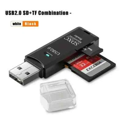 LETTORE DI SCHEDE SD/TF USB 2.0 AD ALTA VELOCITA - Immagine 1 di 3