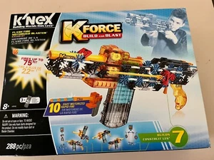 K'NEX K-Force  Flash Fire Motorized Blaster Building Set - New In Sealed Box - Picture 1 of 3
