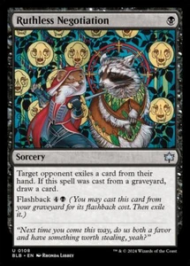 Ruthless Negotiation (108) Bloomburrow BLB MTG Magic - Picture 1 of 1