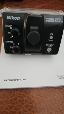 Nikon Wireless Remote Speedlight SB-R200 - Case Included - Image 1 of 2