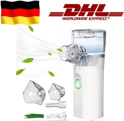 ‎JOYCABIN Inhalator Vernebler Inhalationsgerät Inhaliergerät für Kinder und Erwachsene Neu