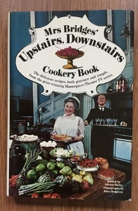 Mrs Bridges Upstairs Downstairs Cookery Book Cookbook 1974 HCDJ / BBC TV Series - Imagen 1 de 9