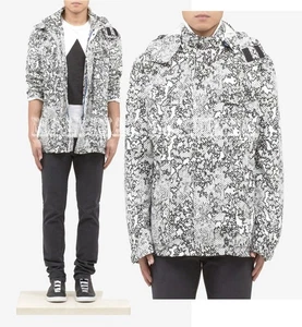 RAG & BONE HERREN JACKE HÄNGUNG ABNEHMBARE KAPUZE GRAFIKDRUCK $ 995 Gr. 42 - Bild 1 von 6