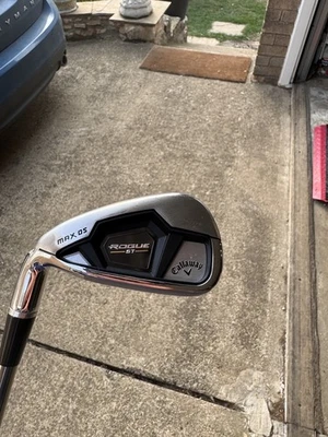 Callaway Rogue ST Max OS 7 Iron Recoil Regular Shaft Left Handed   Ex Demo - Image 1 of 4
