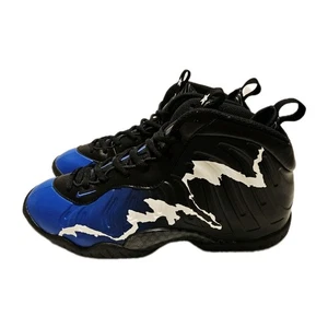 Scarpe Nike Air Foamposite One ragazzo taglia 7 1996 All-Star Game nero/blu 644791-013 - Foto 1 di 11