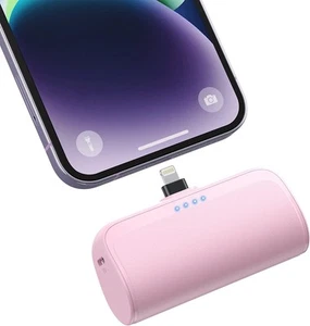 Mini Batterie Externe 5200mAh Power Bank 18W PD 3.0A Charge Rapide avec Voyant d - Imagen 1 de 7