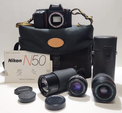 Nikon N50 Camera With Accessories. - Image 1 of 4
