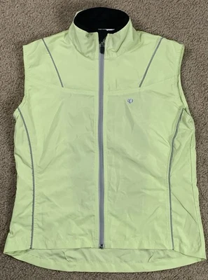 Pearl Izumi Cycling Vest Womens SMALL Highlighter Green Yellow Outdoors Walking - Image 1 of 4