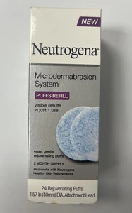 NEU Neutrogena Microdermabrasion System Gesichtsnachfüller 24 Züge & Aufsatzkopf - Bild 1 von 6