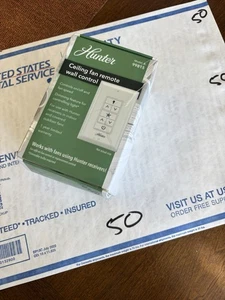 Hunter Universal 2.95-in 3-Speed 3-Setting White Wall Ceiling Fan Switch - Picture 1 of 5