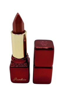 Lápiz labial Guerlain Kiss Kiss 508 estuche rojo Charme d'Ambre - Imagen 1 de 2