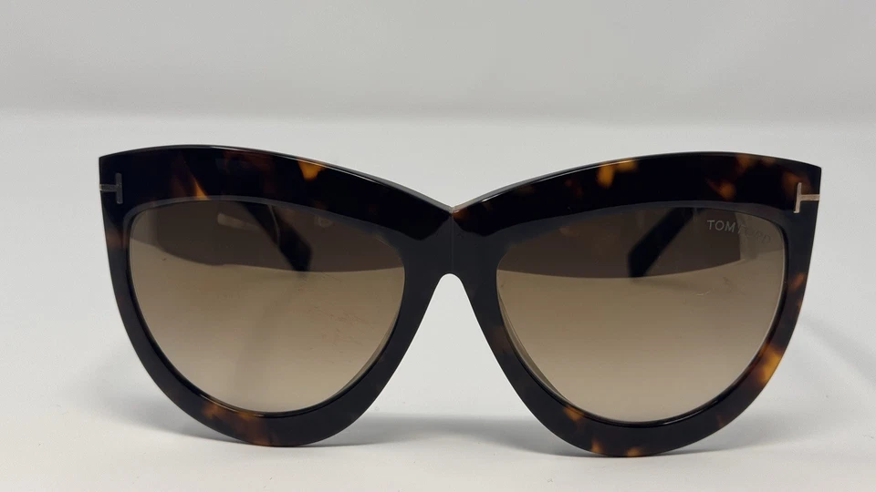 Gafas de sol Tom Ford Doris TF1112 ECO 53G marco ojo de gato tortuga 59-16-140 Foto 1 de 4