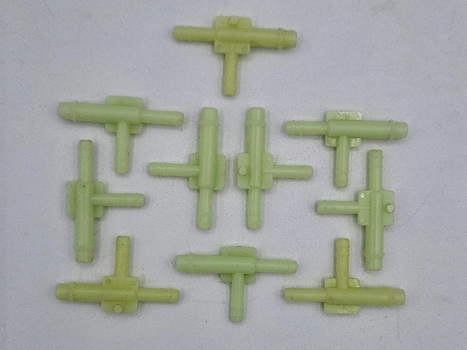 Washer Hose T Connector Tee 1964-1966 Ford Mustang 1966-67 Bronco Falcon (10Pc) - Image 1 of 1