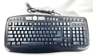 Micro Innovations KB565BL One Touch Internet e Multimedia Elite Tastiera Testata - Foto 1 di 8