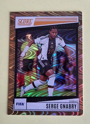 Panini FIFA SCORE 2022-23 orange swirl card No90 Germany SERGE GNARBY 37/55 - Image 1 of 2