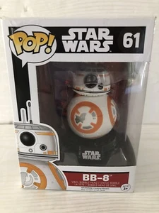 Funko Pop Star Wars Vinyl Bobble Head BB-8 61 Figurine Toy - Picture 1 of 5