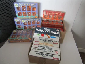 JOB LOT IQ Buster Metal Sets 4-8 Cheatwell Games & Nano origami NEW CLEARANCE - Picture 1 of 4