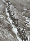 Rare View Vintage 1920s Descending Honister Pass Animation Real Photo Postcard 