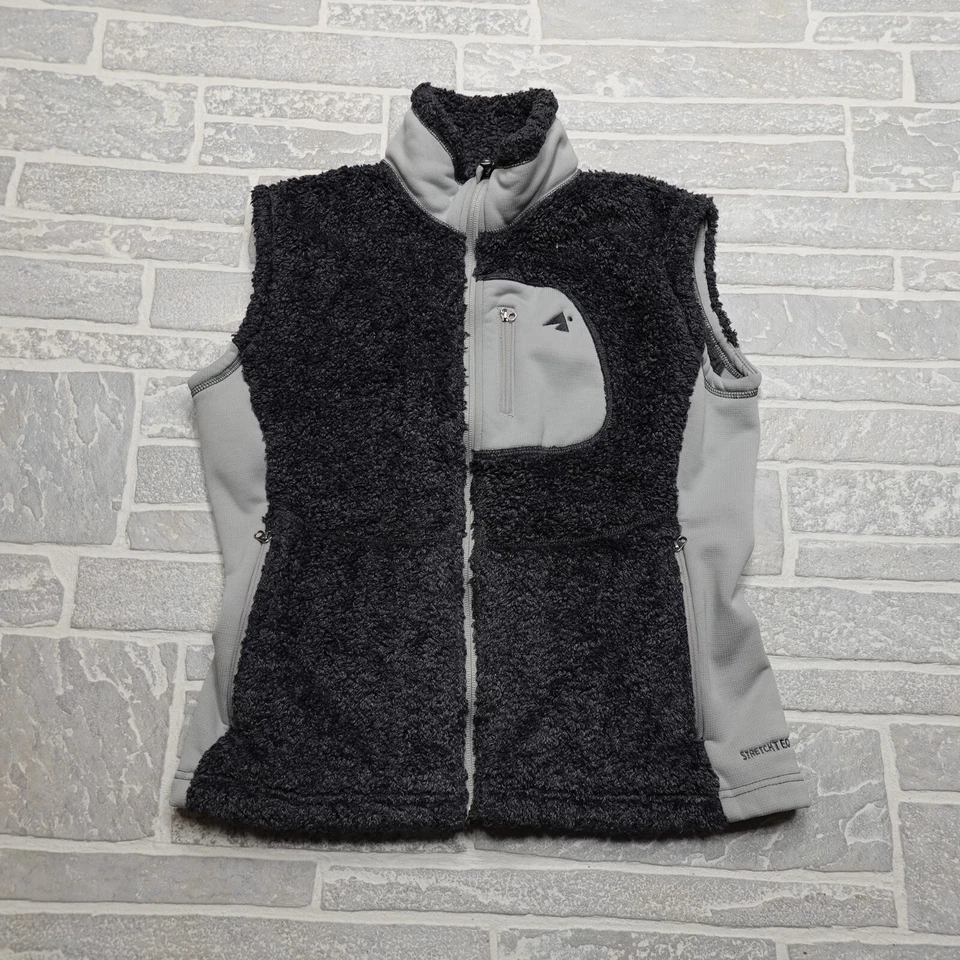 Chaleco deportivo EMS Eastern Mountain para mujer M gris cremallera completa bolsillo tecnología elástica Foto 1 de 4