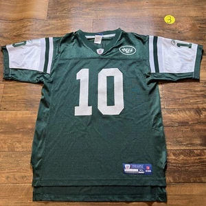 New York Jets Santonio Holmes #10 Reebok NFL Jersey, Size XL Youth Green Footbal - Picture 1 of 6