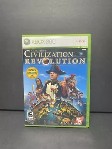 Sid Meier's Civilization Revolution - Xbox 360 Strategy Game CIB Play Tested - Picture 1 of 5