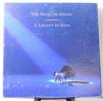 The Music Of Disney A Legacy In Song 1992  3 Cassette Tapes And Book Box Set - Image 1 of 4