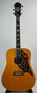 Epiphone Masterbilt Excellente Acoustic Electric Guitar, Antique Natural Aged - Picture 1 of 10
