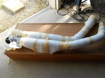 Silenciadores de escape nuevos Mac negros Turn Outs Harley Davidson 1984-94 FXST 953-0410 Foto 1 de 4