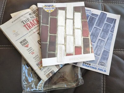 Brickyard 400 Super Weekend Programa Oficial de Eventos Nascar 6 de agosto de 2006 Allstate Foto 1 de 4