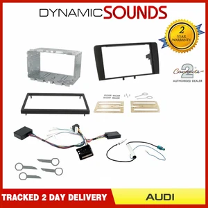 Double Din Stereo Fascia Steering Bose Retention Kit for Audi A3, S3 (2005-2012) - Picture 1 of 1