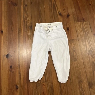 Russell Athletic WhiteFootball Pants Youth Medium 100% Polyester - Image 1 of 4