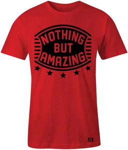 "NOTHING BUT AMAZING" T-shirt to Match Retro 12 "FLU GAME" - Picture 1 of 4