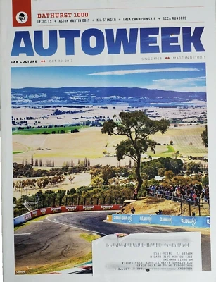 Autoweek October 30, 2017 Bathurst 1000 Magazine: Automobiles Cars Auto Racing - Image 1 of 3