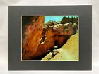 Amazing Flaming Rock Trail Cliff Mountain Nature Art Photograph Print (A5)