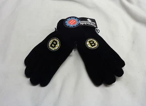 NEW Boston Bruins Childrens Kids Toddlers Fleece Gloves FREESHIP - Picture 1 of 1