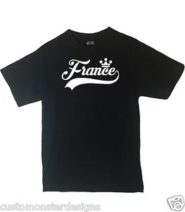 Frankreich Shirt Country Pride Shirt alle Größen und verschiedene Druckfarben innen - Bild 1 von 1