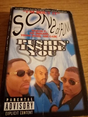 SONS OF FUNK Pushin' Inside You Cassette Tape - Master P - No Limit 1997 Tested - Image 1 of 4