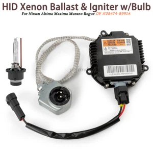 HID Xenon Headlight Ballast w/ Igniter Cord Bulb 28474-8991A For Nissan Infiniti - Picture 1 of 11