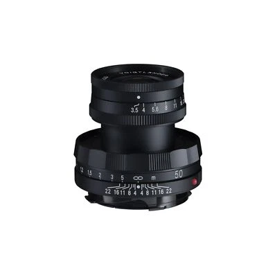 NEW Voigtlander APO-LANTHAR 50mm F3.5 VM Type I Matte Black Leica M Mount - Image 1 of 2